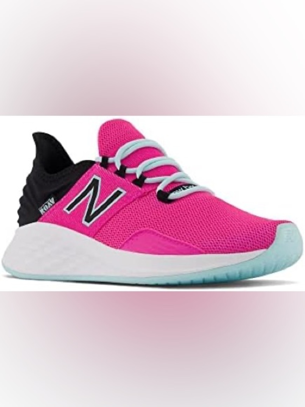 New Balance Fresh Foam Roav women's running shoes vibrant Pink Glo size 8.5